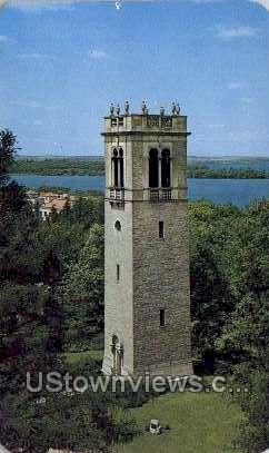 Carillon Tower - Madison, Wisconsin WI Postcard