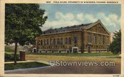 Field House, University Of Wisconsin - Madison Postcard