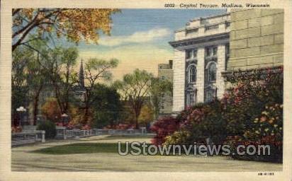 Capitol Terrace - Madison, Wisconsin WI Postcard