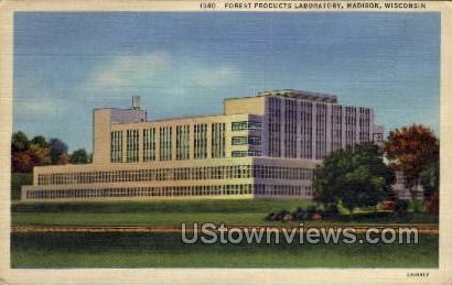 Forest Products Laboratory - Madison, Wisconsin WI Postcard