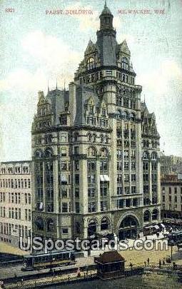 Pabst Building - MIlwaukee, Wisconsin WI Postcard