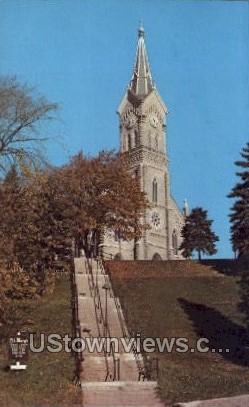 St. Mary's Catholic Church - Port Washington, Wisconsin WI Postcard