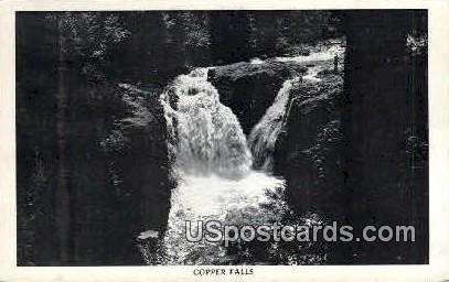 Copper Falls State Park - Mellen, Wisconsin WI Postcard
