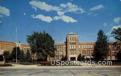 High School - Appleton, Wisconsin WI Postcard