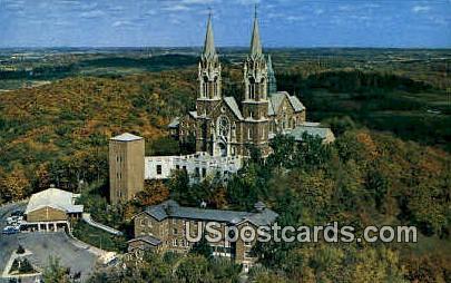 Shrine of Mary - Holy Hill, Wisconsin WI Postcard