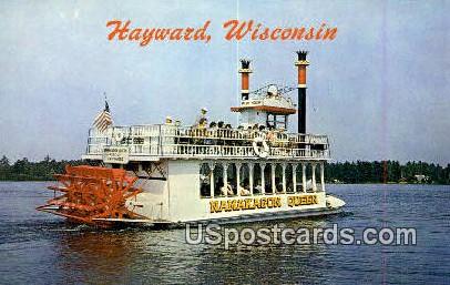 Namakagon Queen - Hayward, Wisconsin WI Postcard