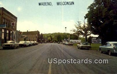Wabeno, Wisconsin     ;     Wabeno, WI Postcard