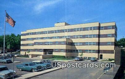 Rock County Court House - Janesville, Wisconsin WI Postcard