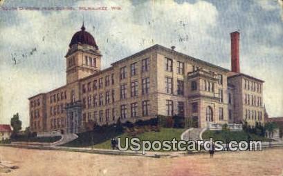 South Division High School - MIlwaukee, Wisconsin WI Postcard