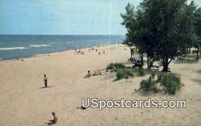 Terry Andrae State Park Beach - Sheboygan, Wisconsin WI Postcard