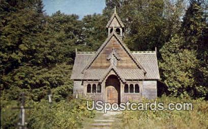 Boyington Chapel - Baileys Harbor, Wisconsin WI Postcard