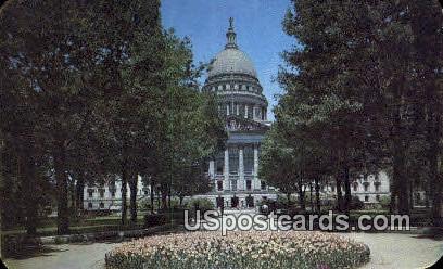 State Capitol - Madison, Wisconsin WI Postcard