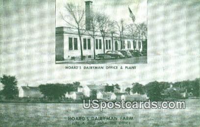 Hoard's Dairyman Farm - Fort Atkinson, Wisconsin WI Postcard