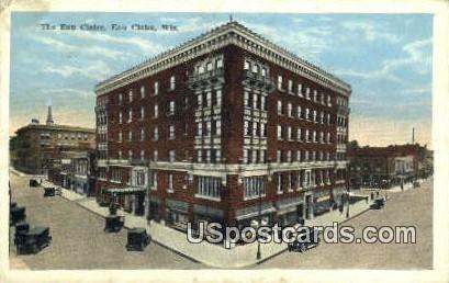 The Eau Claire - Wisconsin WI Postcard