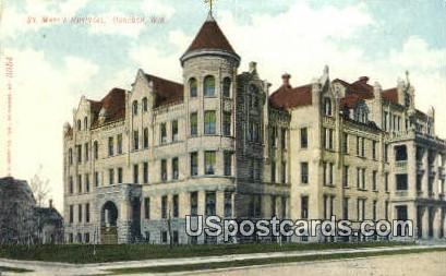 St Mary's Hospital - Oshkosh, Wisconsin WI Postcard