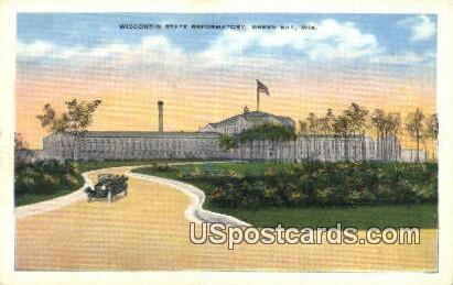 Wisconsin State Reformatory - Green Bay Postcard