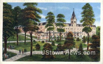Sacred Heart Sanitarium - MIlwaukee, Wisconsin WI Postcard