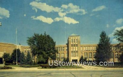 High School, Appleton - Wisconsin WI Postcard