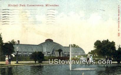 Mitchell Park Conservatory - MIlwaukee, Wisconsin WI Postcard