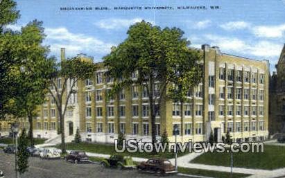 Engineering Building, Marquette University - MIlwaukee, Wisconsin WI Postcard