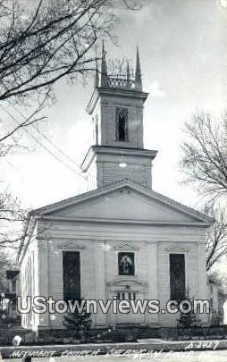 Methodsit Church - Sheboygan Falls, Wisconsin WI Postcard