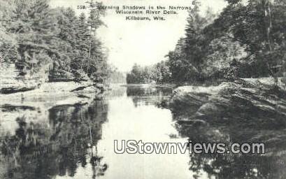 Narrows, Wisconsin River Dells - Kilbourn Postcard