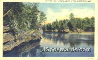 The Narrows - Dells Of The Wisconsin River Postcards, Wisconsin WI Postcard