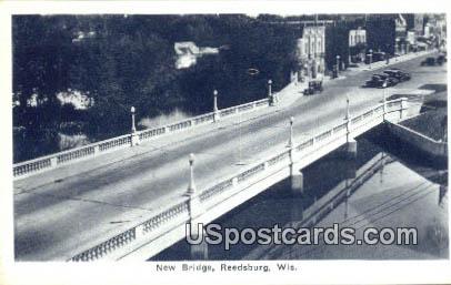 New Bridge - Reedsburg, Wisconsin WI Postcard