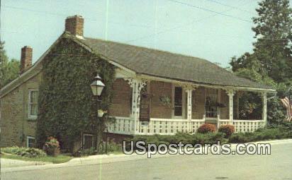 Welsh House - Mineral Point, Wisconsin WI Postcard