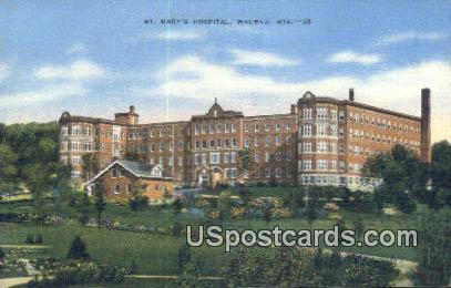 St Mary's Hospital - Wausau, Wisconsin WI Postcard