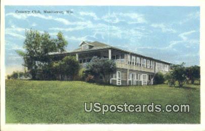 Country Club - Manitowoc, Wisconsin WI Postcard