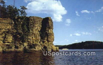 High Rock - Wisconsin River Postcards, Wisconsin WI Postcard