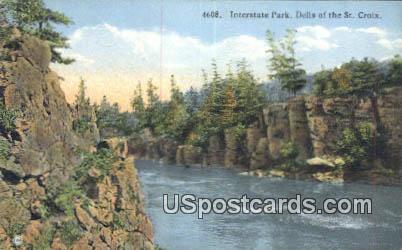 Interstate Park - Dells of the St Croix, Wisconsin WI Postcard