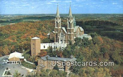 Holy Hill, Shrine of Mary - MIlwaukee, Wisconsin WI Postcard