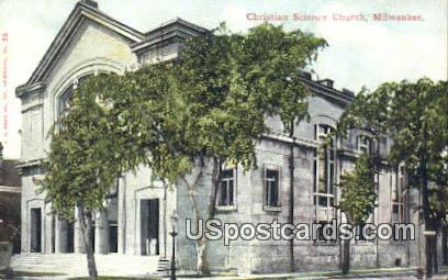 Christian Science Church - MIlwaukee, Wisconsin WI Postcard