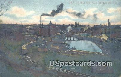 Mill District - Appleton, Wisconsin WI Postcard
