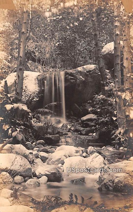Waterfall - Sturtevant, Wisconsin WI Postcard