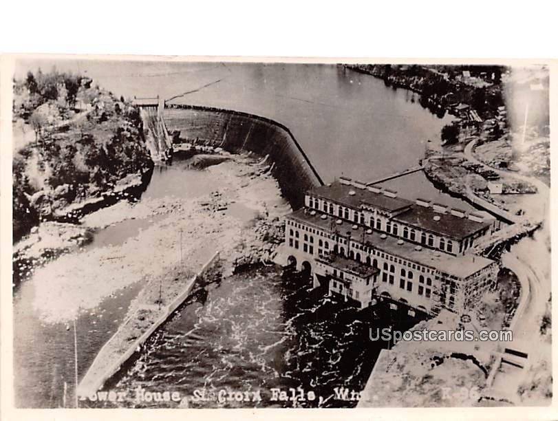 Tower House - Saint Croix Falls, Wisconsin WI Postcard