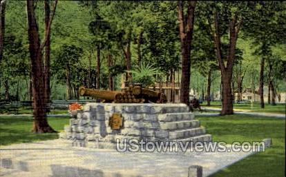 Spanish War Veterans Monument - Sheboygan, Wisconsin WI Postcard
