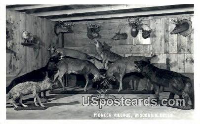 Pioneer Village - Wisconsin Dells Postcards, Wisconsin WI Postcard