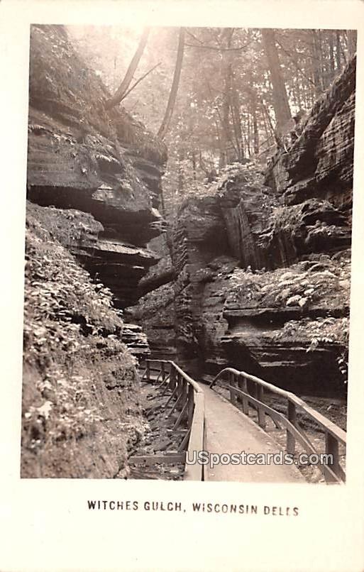 Witches Gulch - Wisconsin Dells Postcards, Wisconsin WI Postcard