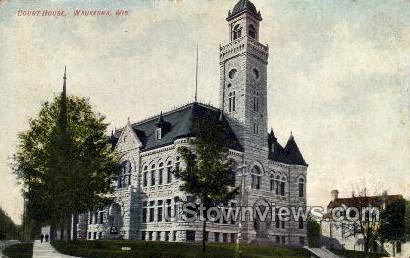 Court House  - Waukesha, Wisconsin WI Postcard