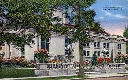 The Library - Wausau, Wisconsin WI Postcard