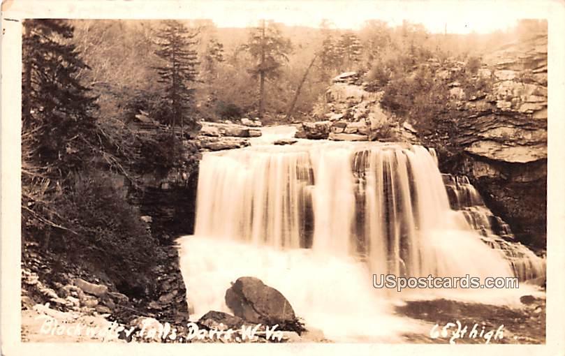 Blackwater Falls - Davis, West Virginia WV Postcard