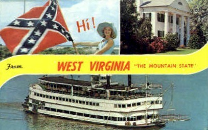 The Mountain State  - MIsc, West Virginia WV Postcard