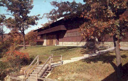 Mont Chateau Lodge  - Morgantown, West Virginia WV Postcard
