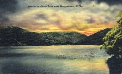 Cheat Lake - Morgantown, West Virginia WV Postcard