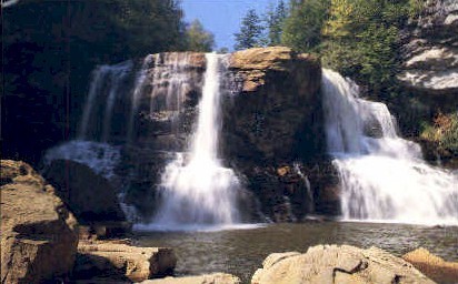 Blackwater Falls State Park - Davis, West Virginia WV Postcard