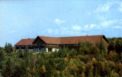Blackwater Lodge  - Davis, West Virginia WV Postcard