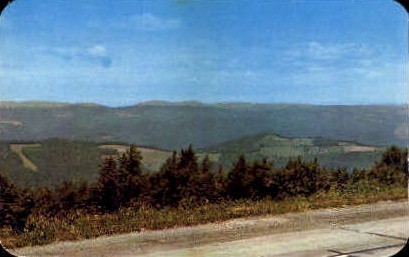 Tucker County, West Virginia, WV Postcard